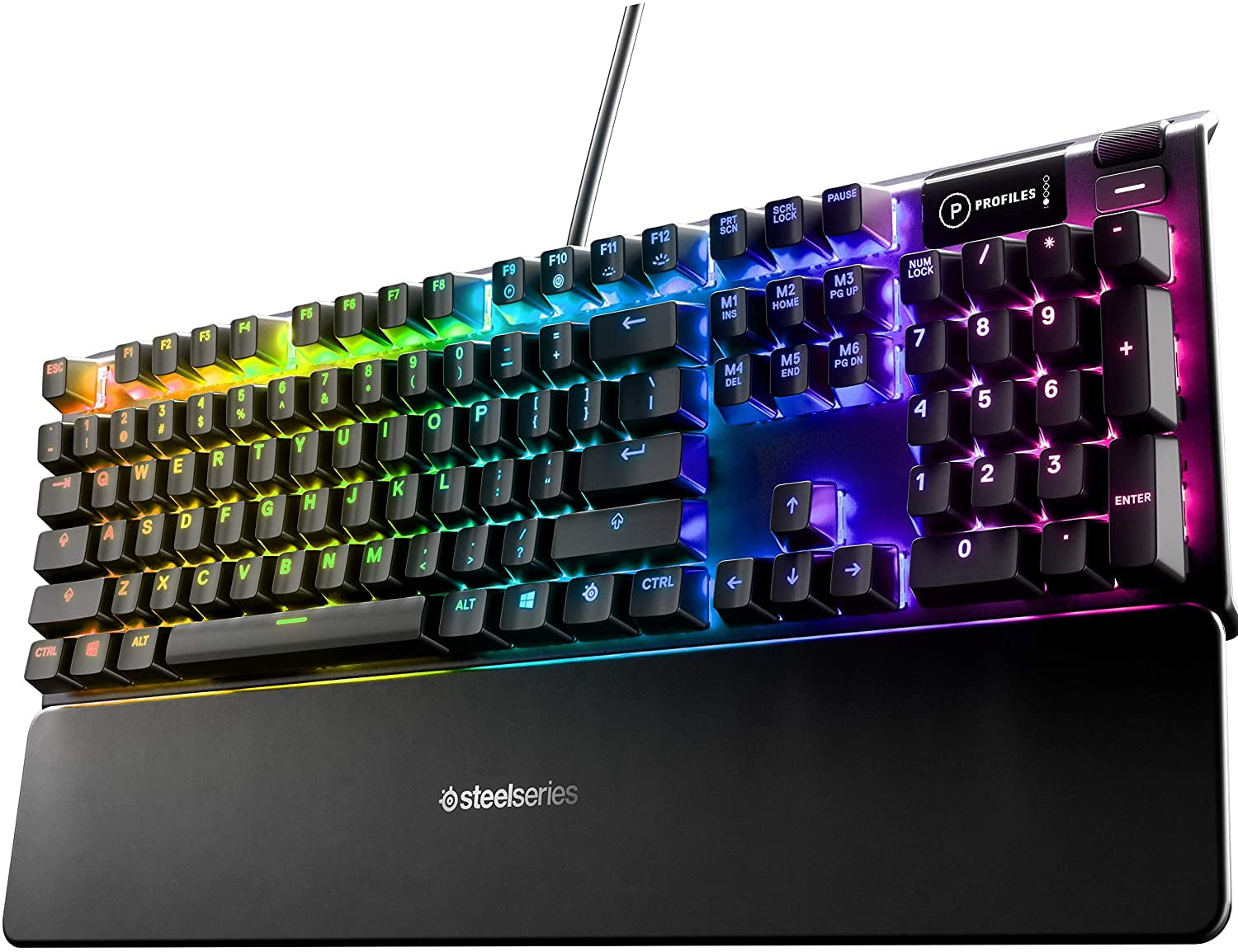 SteelSeries Apex 5 Hybrid Mechanical Gaming Keyboard SteelSeries Apex 5 Hybrid Mechanical Gaming Keyboard